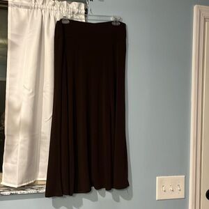 Dark brown skirt